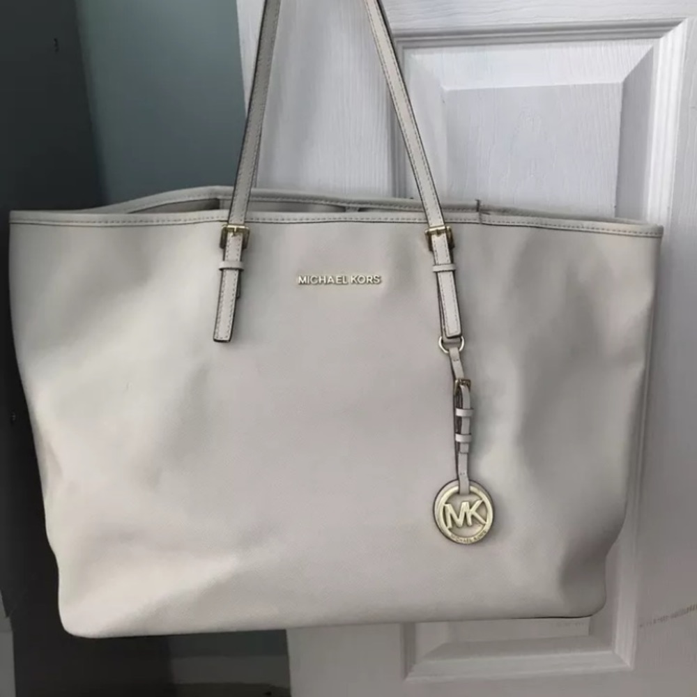 Michael Kors Large White Tote